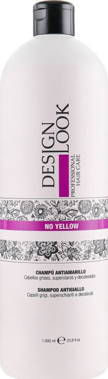 Шампунь антижелтизна - Design Look No Yellow Shampoo — фото N3