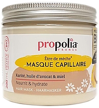 Духи, Парфюмерия, косметика Маска для волос с медом и маслом ши - Propolia Organic Hair Mask