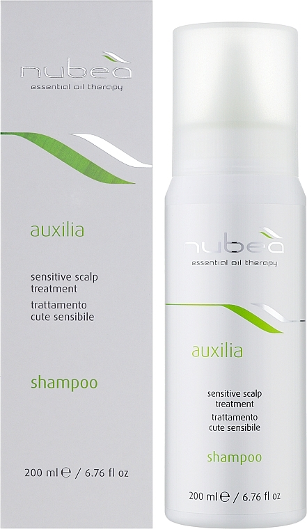 Шампунь для чувствительной кожи головы - Nubea Auxilia Sensitive Scalp Shampoo — фото N2