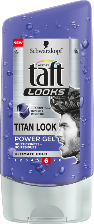 Гель для волосся  - Taft Looks Titan Look Extreme Gel Radically Strong — фото N1