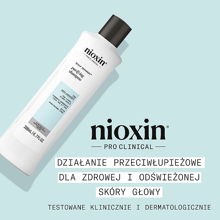 Шампунь для волос против перхоти - Nioxin Pro Clinical Scalp Recovery System Purifying Shampoo — фото N2