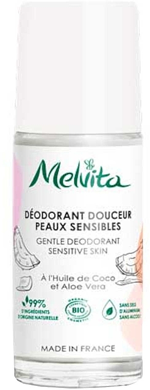 Дезодорант для чутливої шкіри - Melvita Gentle Deodorant Sensitive Skin — фото N1