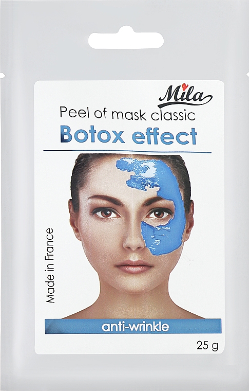 Маска альгинатная классическая порошковая "С эффектом Ботокса" - Mila Mask Peel Off Anti-Wrinkles-Botox Effect — фото N1