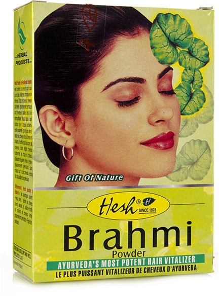 Порошок для волосся "Брахми" - Hesh Brahmi Powder — фото N1