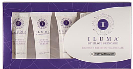 Парфумерія, косметика УЦІНКА! Набір - Image Skincare Iluma ( f/cr/7g + cleanser/7.4ml + ser/7.4ml +b/lot/7.4g + f/cr/7.4ml) *