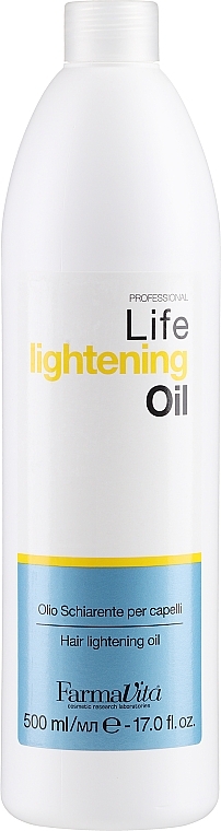 Осветляющее масло - Farmavita Life Lightening — фото N1