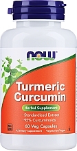 Натуральна добавка Куркумін, 60 капсул - Now Foods Curcumin — фото N1
