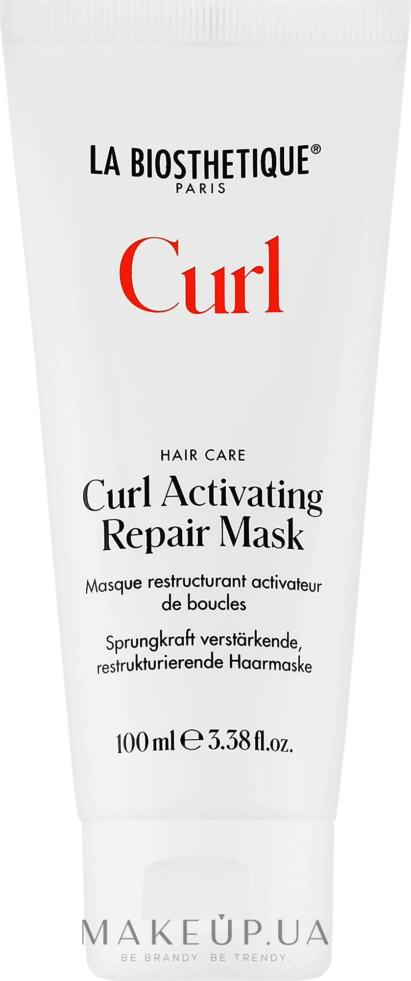 Маска для в'юнкого волосся - La Biosthetique Curl Activating Repair Mask — фото 100ml