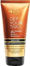 Парфумерія, косметика Бальзам-автозасмага для тіла - Lift4Skin Get Your Tan! Self Tanning Bronze Balm