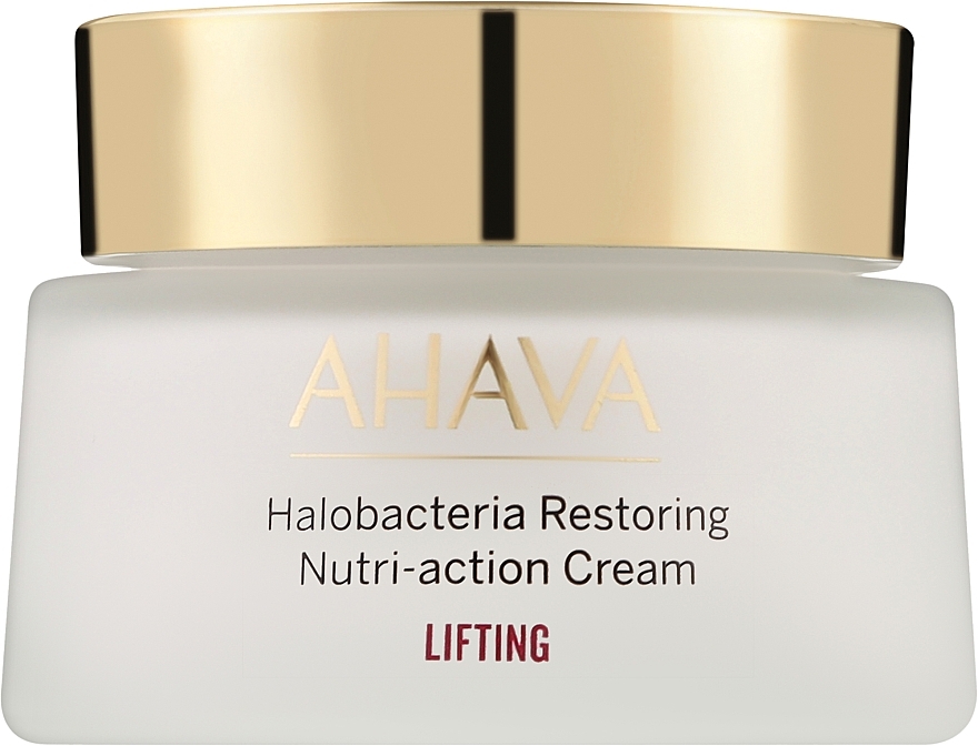 Восстанавливающий питательный крем - Ahava HaloBacteria Restoring Nutri-action Cream — фото N1
