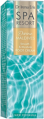 Восстанавливающий и увлажняющий крем для ног - Dr Irena Eris Spa Resort Maldives Regenerating & Moisturizing Foot Cream — фото N2