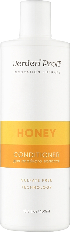Кондиционер для волос безсульфатный медовый с маточным молочком - Jerden Proff Honey