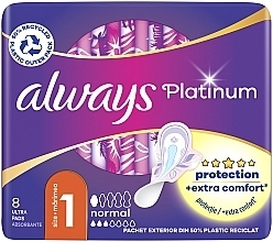 Гигиенические прокладки, 8 шт. - Always Platinum Ultra Normal Plus — фото N2