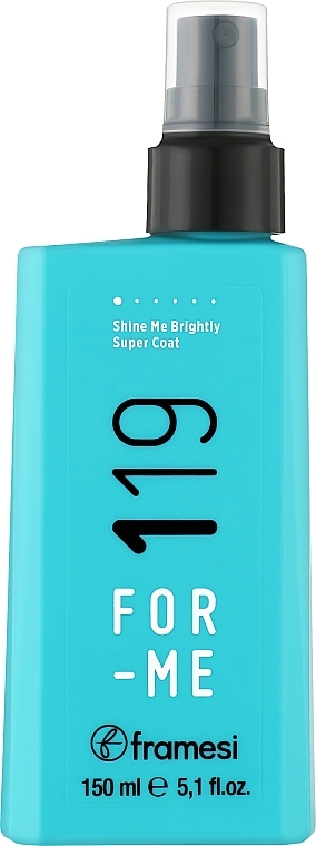 Спрей для волос с эффектом anti-frizz - Framesi For-Me 119 Shine Me Brightly Super Coat — фото N1