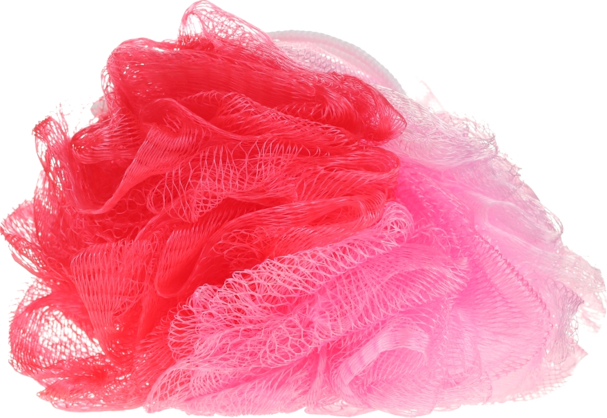 Мочалка банная 30352, розовая - Top Choice — фото N1