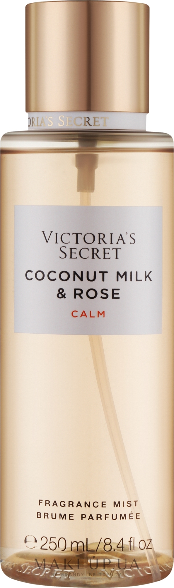 Парфюмированный спрей для тела - Victoria's Secret Coconut Milk & Rose Calm Fragrance Mist — фото 250ml