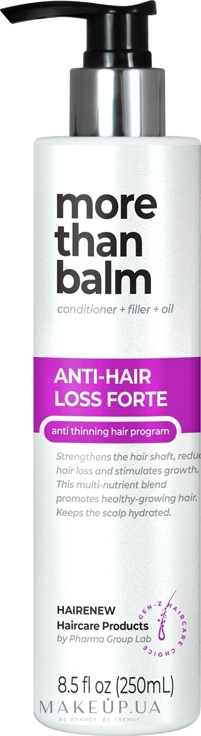 Бальзам для волос "При интенсивном выпадении волос форте" - Hairenew Anti Hair Loss Forte Balm Hair — фото 250ml