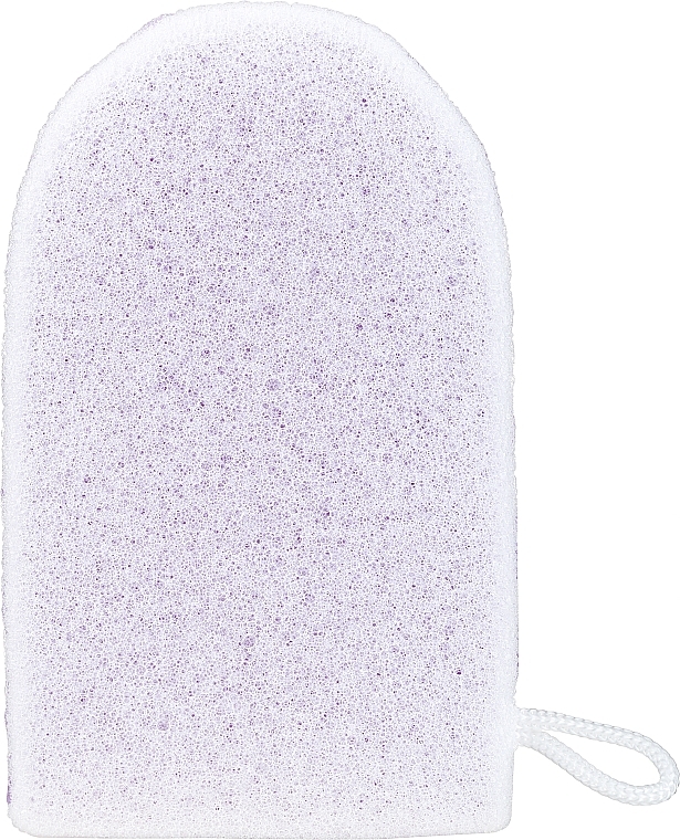 Перчатка-мочалка, фиолетовая - LULA — фото N1