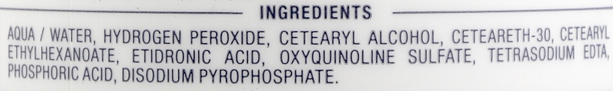 Окислитель 6 Vol 1,8% - Oyster Cosmetics Oxy Cream Oxydant — фото N5