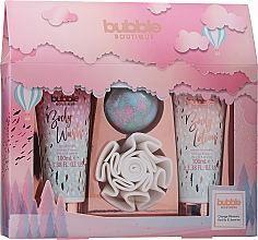 Духи, Парфюмерия, косметика Набор - Style & Grace Bubble Boutique Gift of Glow Set (b/wash/100ml + b/lot/100ml + b/fizzer/80g + sh/flower)