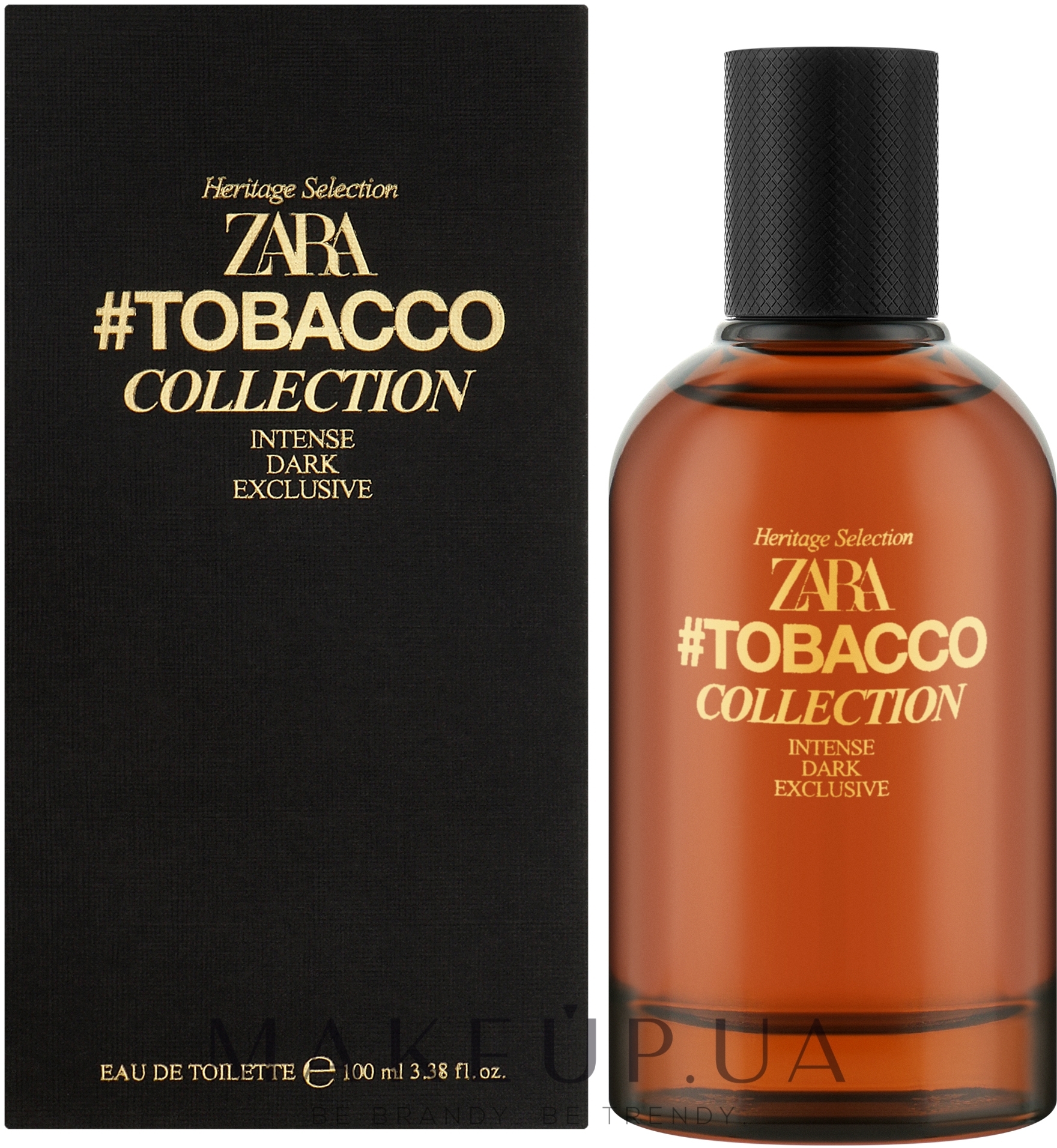 Zara #Tobacco Collection Intense Dark Exclusive - Туалетна вода — фото 100ml
