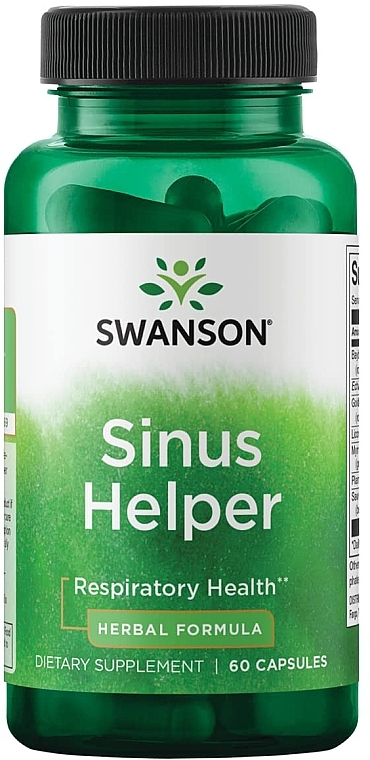 Диетическая добавка "Помощник при синусите" - Swanson Sinus Helper — фото N1