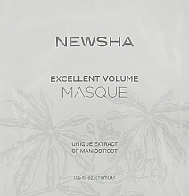 Парфумерія, косметика Маска для об'єму волосся - Newsha High Class Excellent Volume Masque