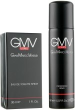 Gian Marco Venturi GMV Uomo - Набор (edt 30ml + deo 150ml) — фото N2