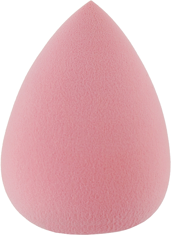 Спонж для макіяжу краплеподібний, нелатексний NL-B23, світло-рожевий - Cosmo Shop Latex Free — фото N1