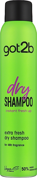 Сухий шампунь "Екстра-свіжість" - Got2b Fresh It Up! Dry Shampoo Extra Fresh — фото N2