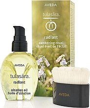 Духи, Парфюмерия, косметика Набор - Aveda Tulasara Morning Awakening Ritual Kit (f/oil/50ml + brush)