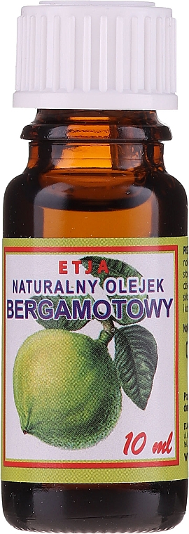 Натуральное эфирное масло бергамота - Etja Natural Essential Oil — фото N3