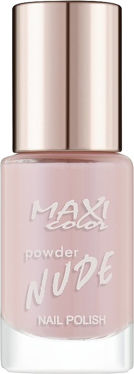 Лак для ногтей - Maxi Color Powder Nude Nail Polish