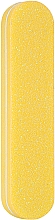 Духи, Парфюмерия, косметика Баф полировочный одноразовый овальный 100х180, PF-20, желтый - Puffic Fashion