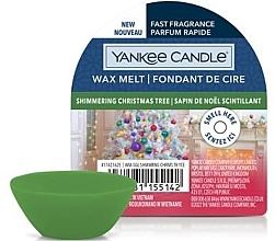 Ароматический воск - Yankee Candle Shimmering Christmas Tree Wax Melts  — фото N1