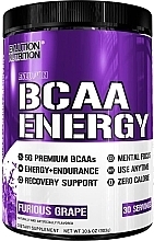 Пищевая добавка "ВСАА Energy", виноград - EVLution Nutrition BCAA Furious Grape — фото N1
