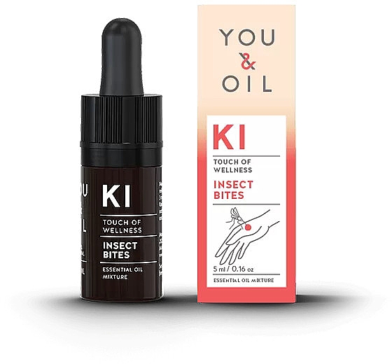 Суміш ефірних олій - You & Oil KI-Insect Bites Touch Of Wellness Essential Oil — фото N1