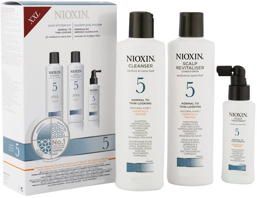 Набор - Nioxin System 5 (shm/300ml + cond/300ml + mask/100ml) — фото N1