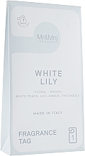Ароматическое саше № 83 - Mr&Mrs Fragrance Tags Miss Door № 83 White Lily — фото N2