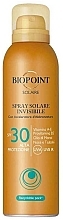 Духи, Парфюмерия, косметика Солнцезащитный спрей SPF30 для лица - Biopoint Solaire Spray Solar Invisible SPF 30