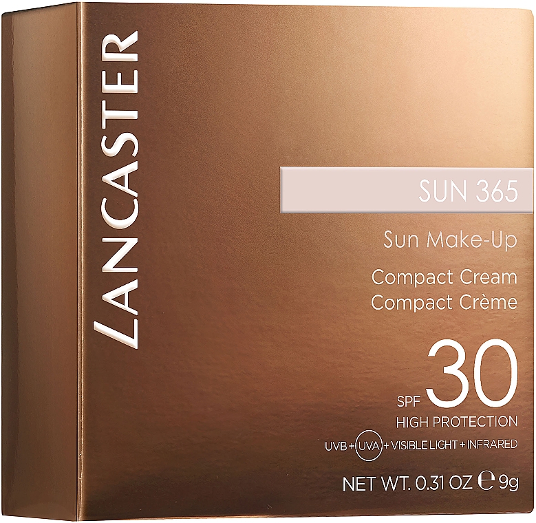 Компактний тональний крем - Lancaster 365 Sun Make-Up Compact Cream SPF30 — фото N5