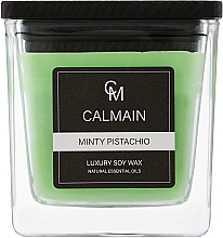 Парфумерія, косметика Ароматична свічка "М'ятна фісташка" - Calmain Candles Minty Pistachio