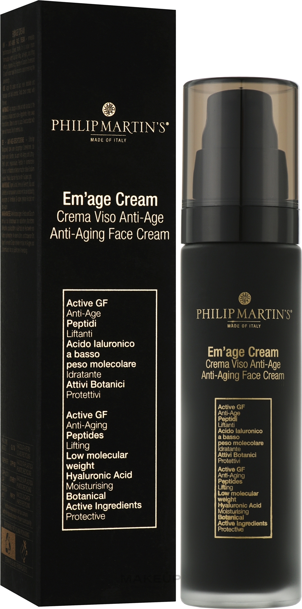 УЦІНКА Крем для обличчя й зони декольте - Philip Martin's Em'age Anti-age Face Cream * — фото 50ml