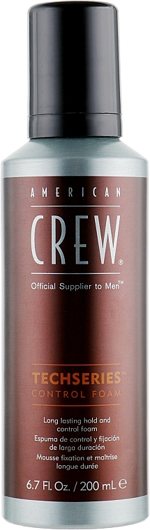 УЦІНКА Пінка для волосся, ефект контролю - American Crew Official Supplier to Men Techseries Control Foam * — фото N1