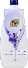 УЦЕНКА Жидкое глицериновое мыло - Teo Rich Milk Sensual Care Hand Wash * — фото N2