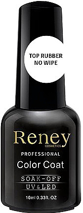 Закрепитель гель-лака - Reney Cosmetics Top Rubber No Wipe  — фото N1