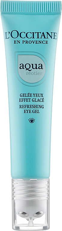 Охлаждающий гель для глаз - L'Occitane Aqua Réotier Cooling Eye Gel — фото N1