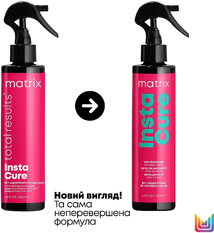 Спрей-уход для поврежденных и пористых волос - Matrix Total Results Insta Cure Spray — фото N2