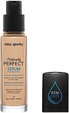 Тональная основа - Miss Sporty Naturally Perfect Serum Foundation — фото N3