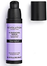 Антиоксидантная масляная сыворотка для создания ровного тона лица - Makeup Revolution Skincare 1% Bakuchiol Serum — фото N1